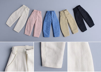 Custom 1/12 Clothing Accessories Pants for 1/12 Scale Action Figure