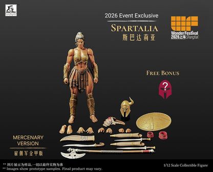 (Pre-Order) Xesray 1/12 Spartalia WF26 EE Arena and Mercenary action figure