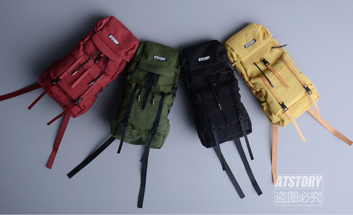 Custom 1/12 Clothing Accessories Backpack for 1/12 Scale Action Figure