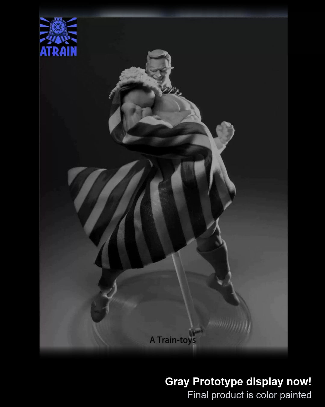 (Pre-Order) Atrain toys 1/12 Blue man aciton figure