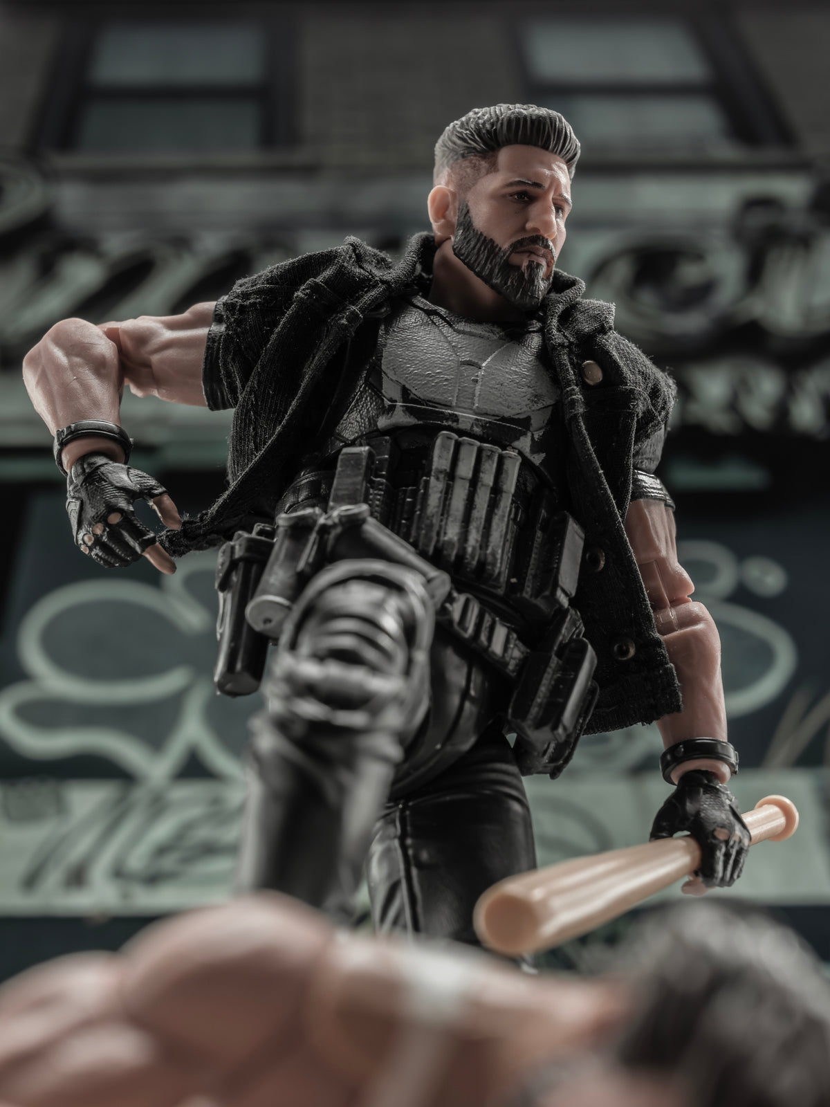Custom 1/12 Clothing Jacket and Vest for Marvel Legends / Mezco Action Figures