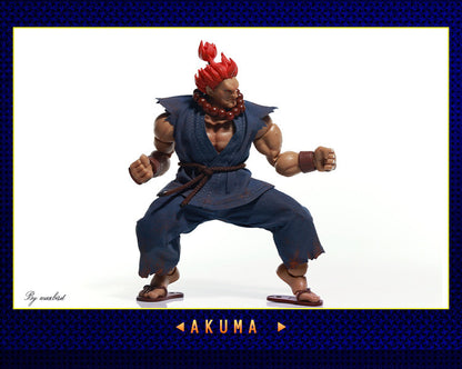 Custom 1/12 Clothing Accessories for Jada Toys Akuma