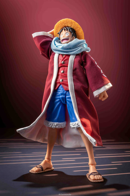Custom 1/12 Clothing Accessories Clothes for S.H.Figuarts Luffy Alabasta Arc