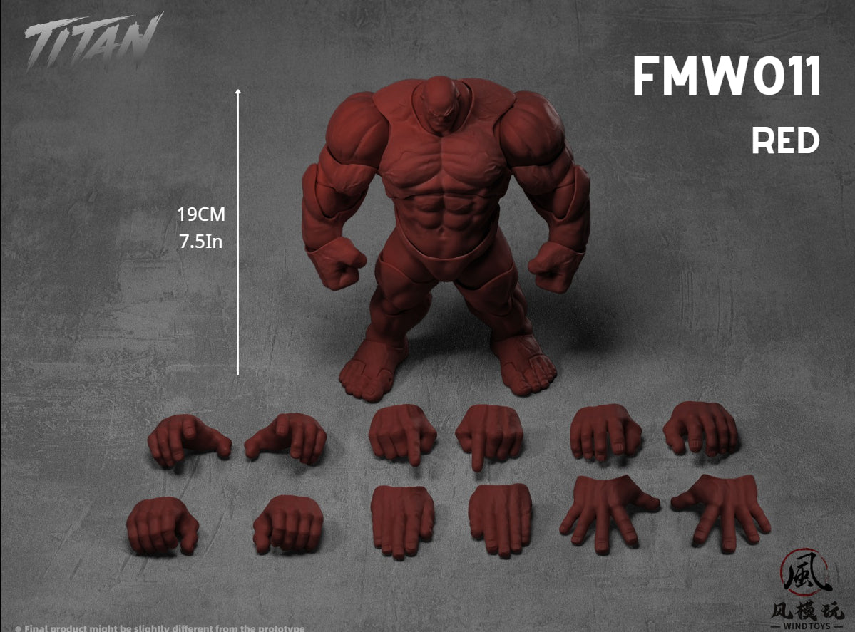 (Pre-Order) Wind toys 1/12 Titan action figure 7.5in FMW009-012