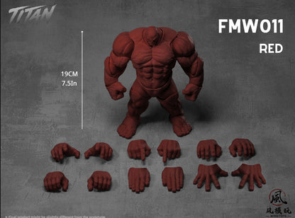 (Pre-Order) Wind toys 1/12 Titan action figure 7.5in FMW009-012