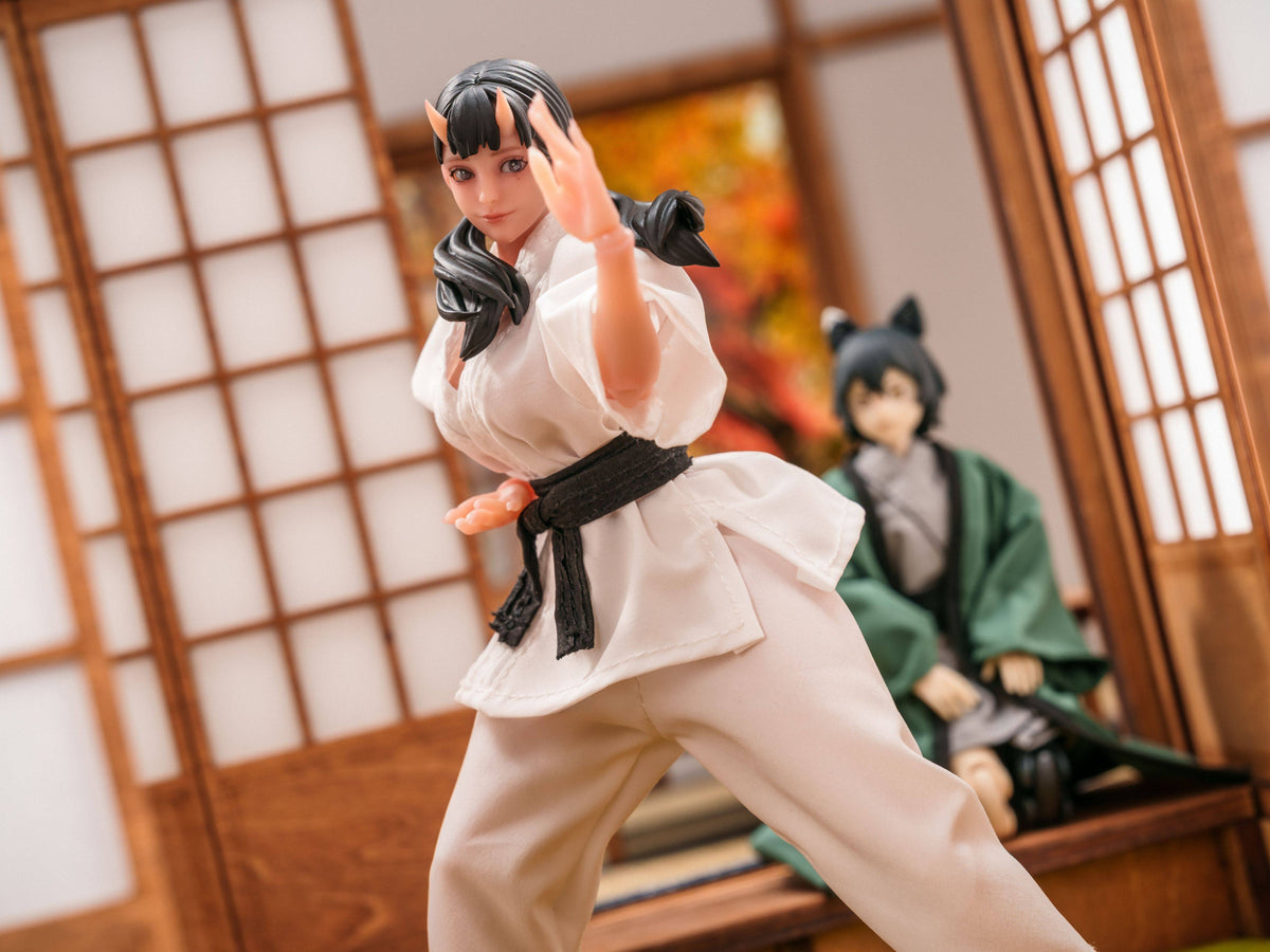 Custom 1/12 Clothing for Judo Uniform on Cowl Product Oni Girl