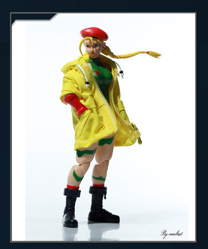 Custom 1/12 Clothing Accessories for Jada Toys Cammy Yellow Coat