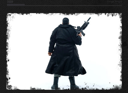 Custom 1/12 Clothing Accessories for Punisher Coat