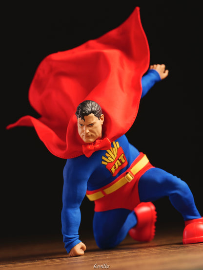 Custom 1/12 Clothing for superman (Notaman Fat Body)