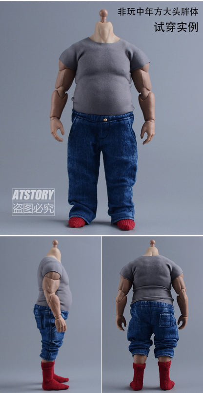 Custom 1/12 Clothing Accessories Socks for 1/12 Scale Strong Body