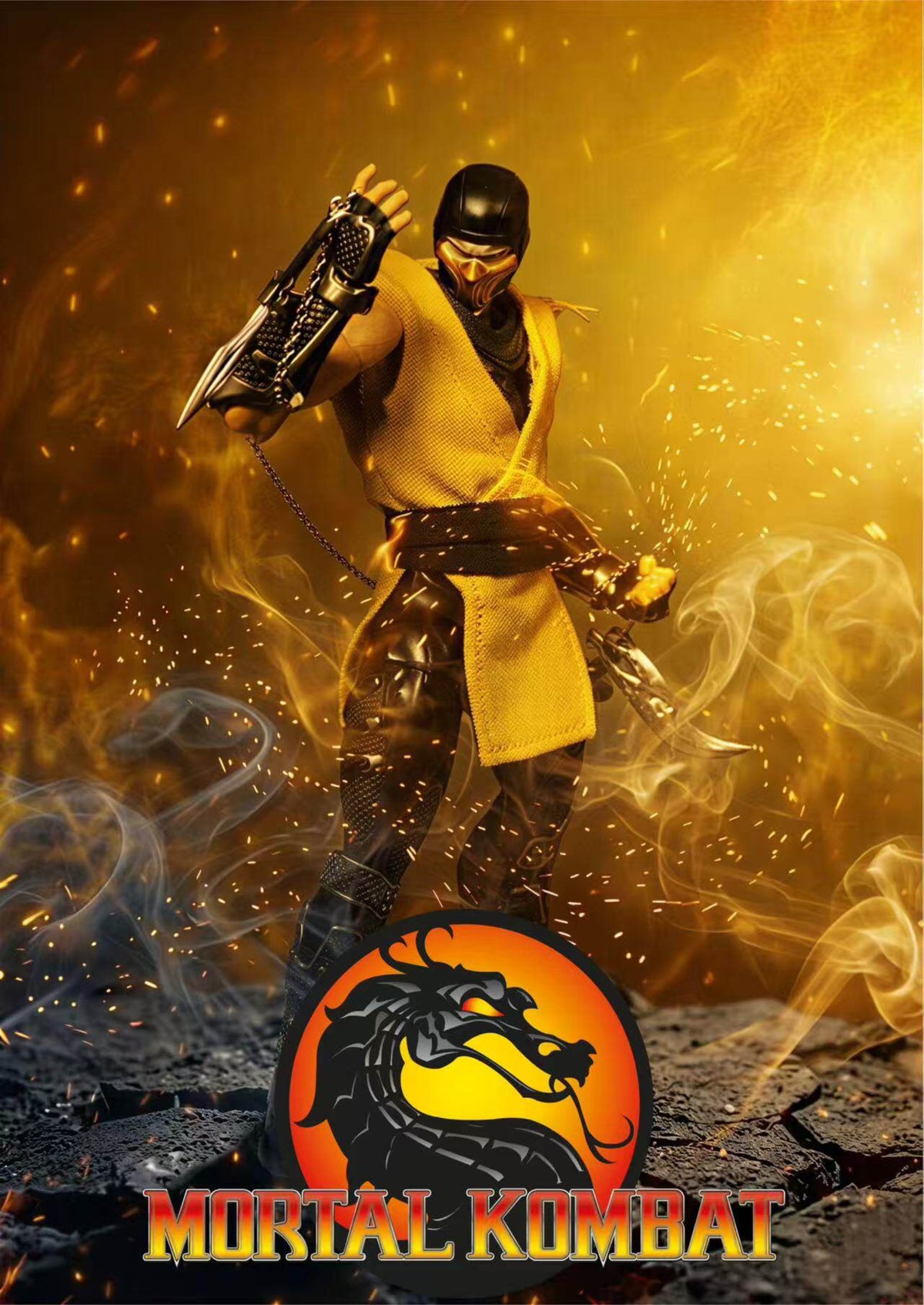 Custom 1/12 Clothing for Mortal Kombat Scorpion / Ninja Gaiden Ryu Hayabusa