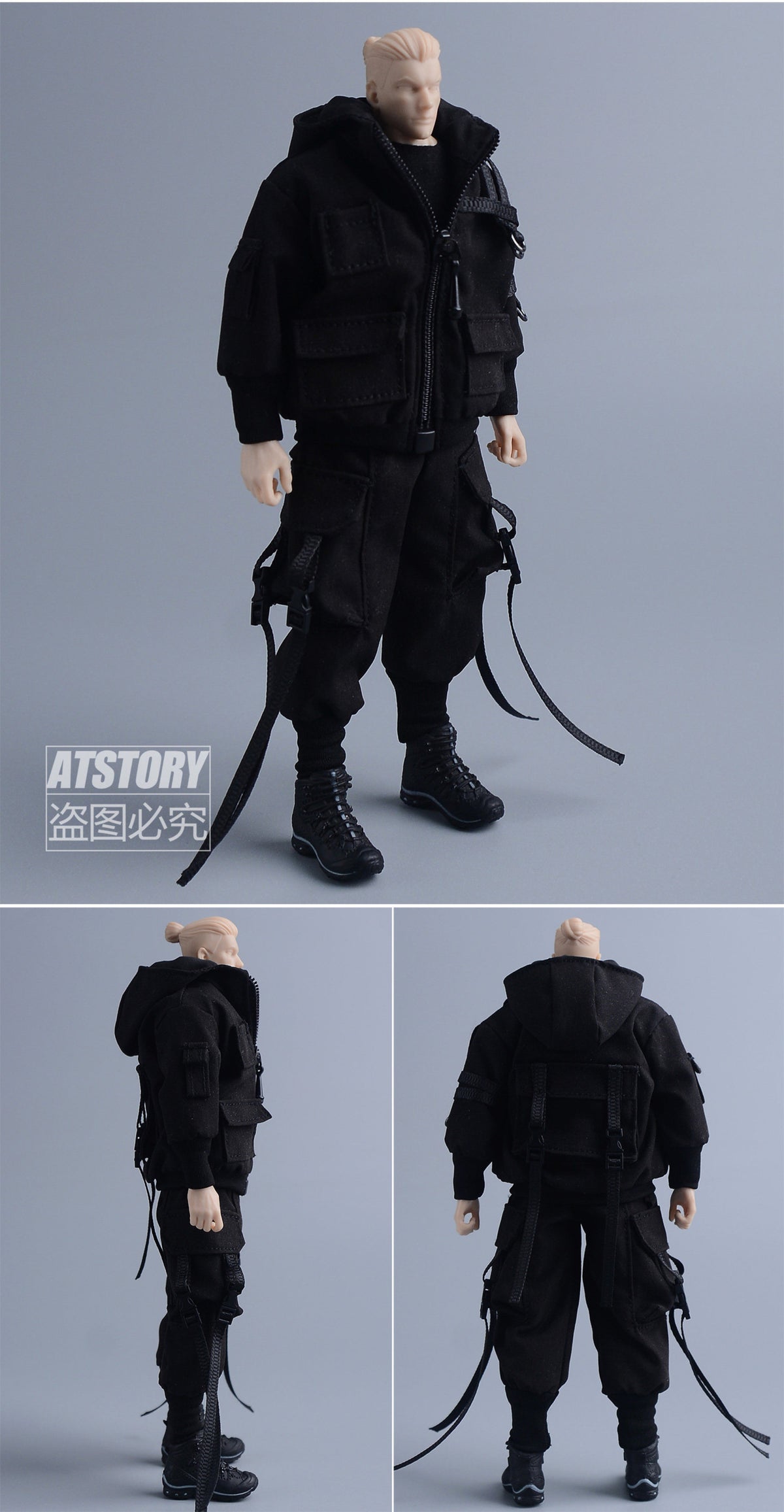 Custom 1/12 Clothing Accessories Clothes for 1/12 Scale Action Figure