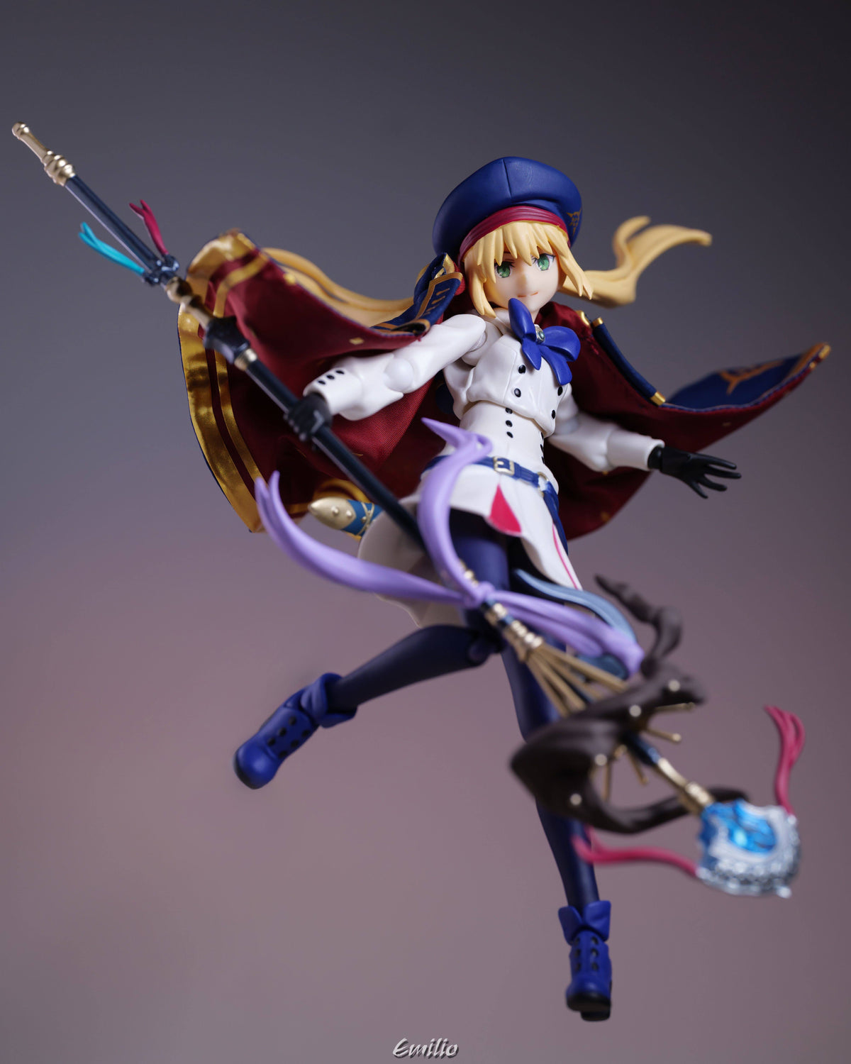 Custom 1/12 Clothing for figma Fate Artoria Caster
