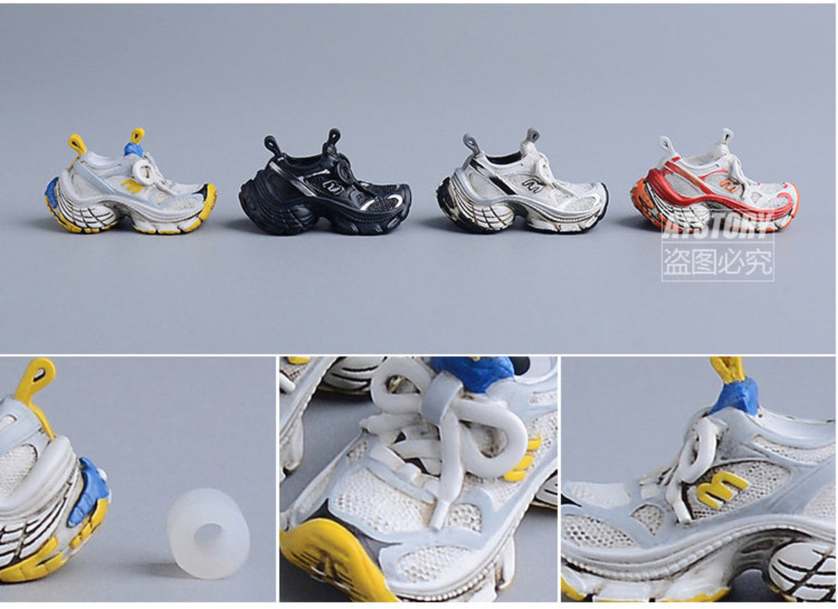 Custom 1/12 Clothing Accessories Running Shoes for 1/12 Scale Action Figure