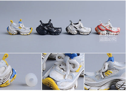 Custom 1/12 Clothing Accessories Running Shoes for 1/12 Scale Action Figure