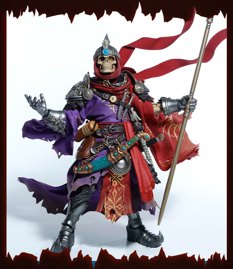 Custom 1/12 Clothing Accessories for Mythic Legions Skapular the Cryptbreaker