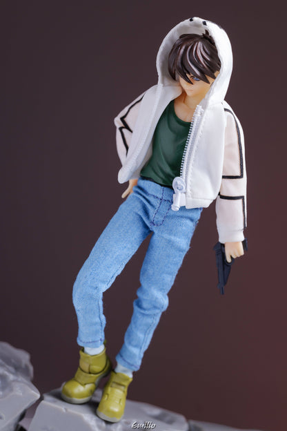 Custom 1/12 Clothing for SHF Gundam Wing Heero Yuy