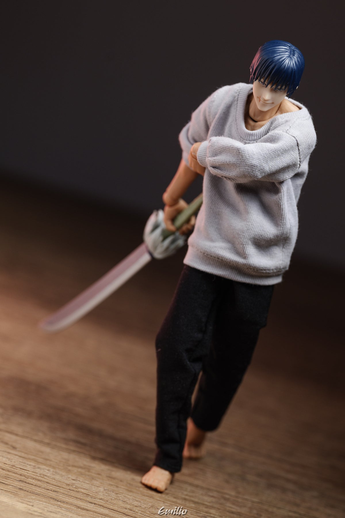 Custom 1/12 Clothing for Jujutsu Kaisen Toji Fushiguro (Romankey / VToys Body)