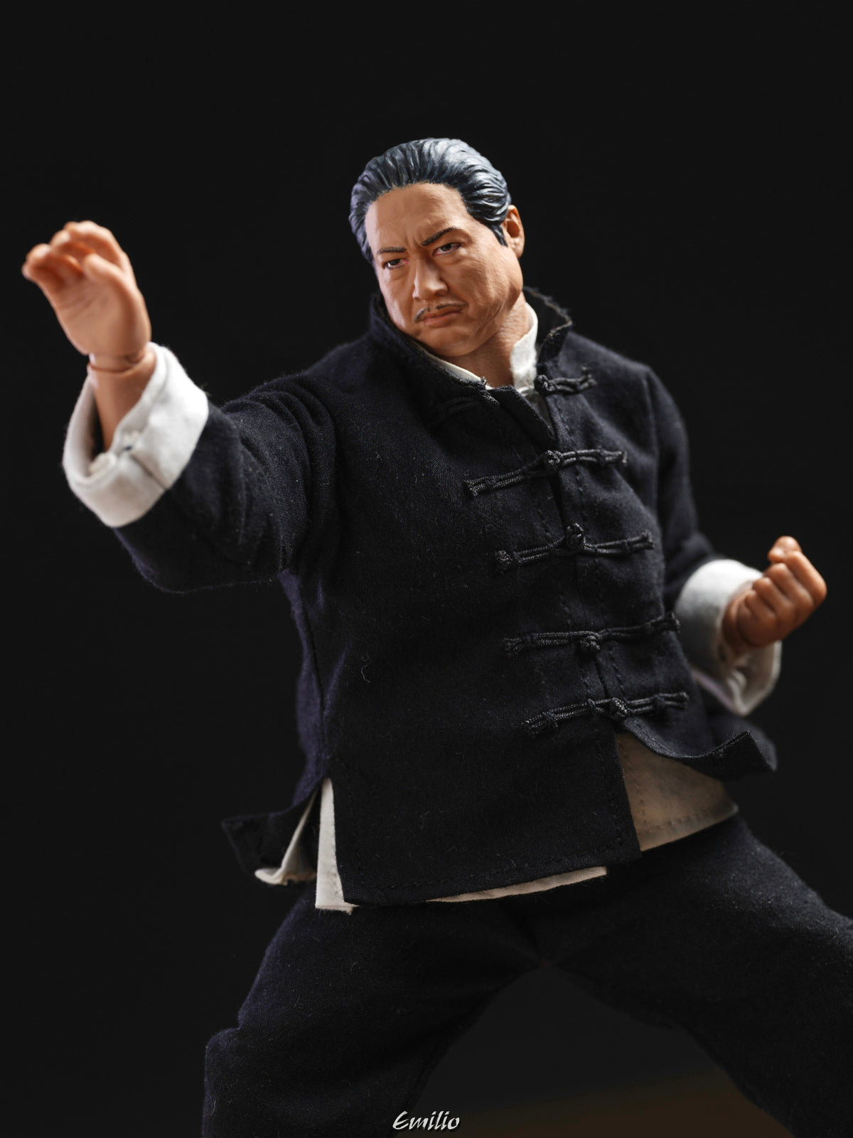 Custom 1/12 Clothing Kong Fu Cloth set (Notaman fat body)