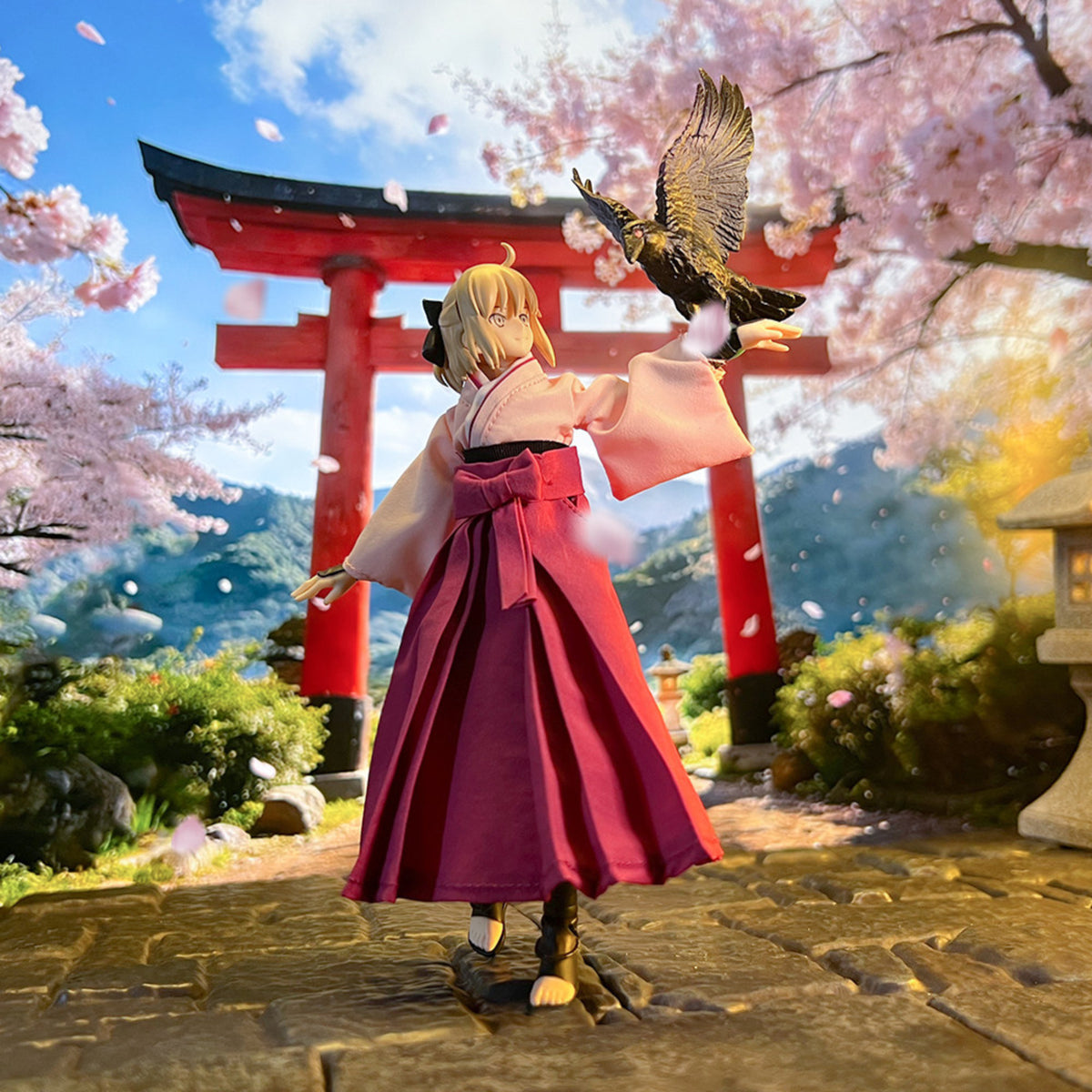 Custom 1/12 Clothing for figma Fate Okita Souji