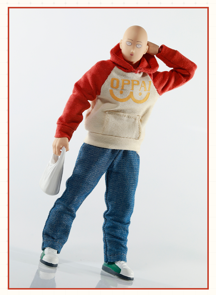 Custom 1/12 Clothing Accessories for Revoltech Saitama