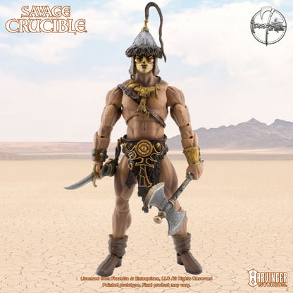 (Pre-Order) Savage Crucible Kubla Khan (Frazetta) Action Figure