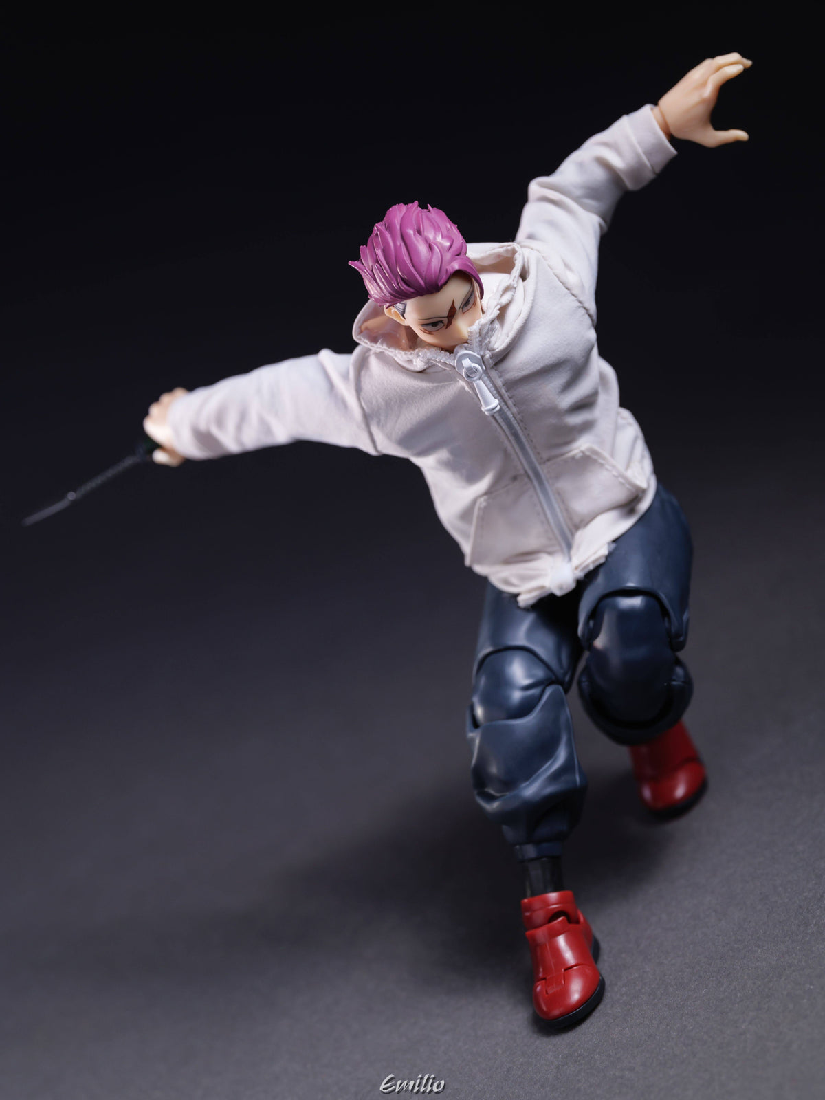 Custom 1/12 Clothing for SHF Jujutsu Kaisen Yuji Itadori