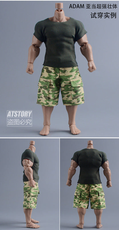 Custom 1/12 Clothing Accessories Slim Fit Top for 1/12 Scale Strong Body