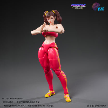 (Pre-Order) Xcocann 1/12 Cyberpunk Fighters Club Blazing Rose CFC03
