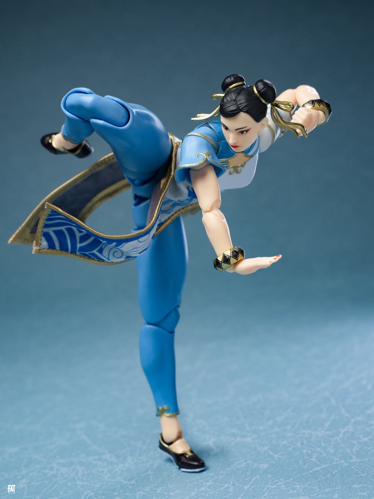 Custom 1/12 Clothing for 52 Toys Chun Li Skirt