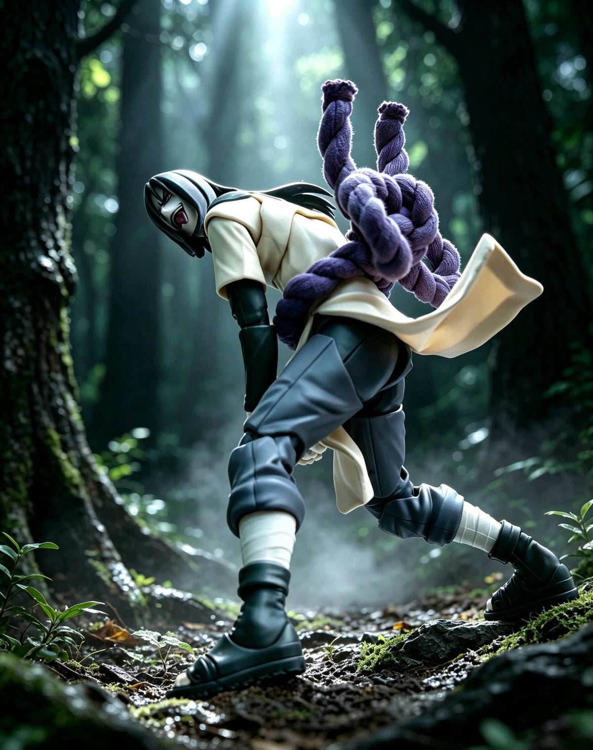 Custom 1/12 Clothing for SHF Naruto Shippuden Orochimaru