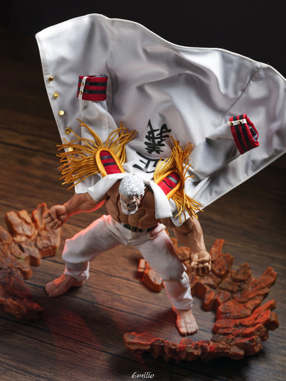 Custom 1/12 Clothing for One Piece Marine Vice Admiral Monkey D. Garp (Romankey Big Guy Body)