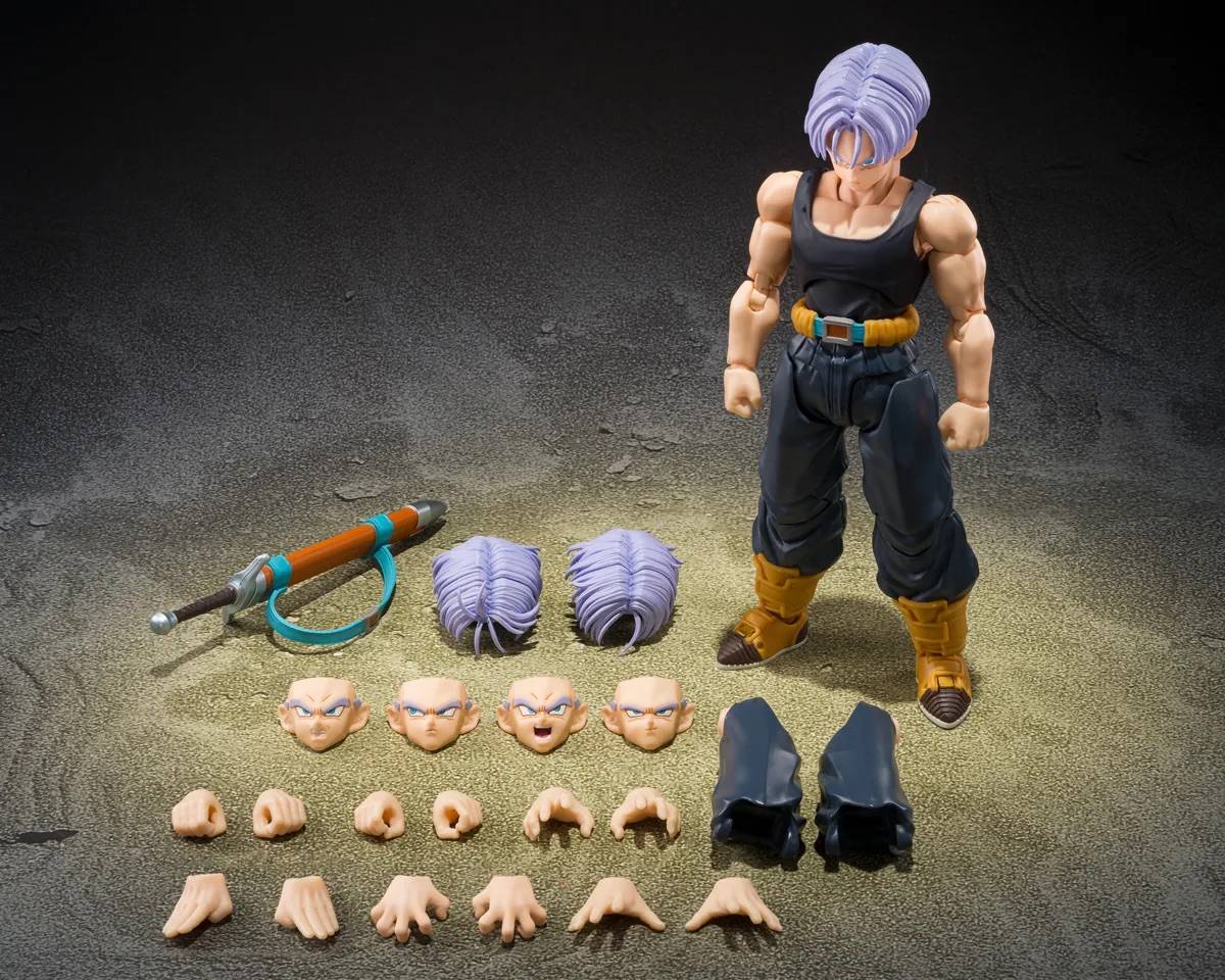 (Pre-Order) S.H. Figuarts Dragon Ball Z Fighters Trunks (Z Fighters) with Special Display Base