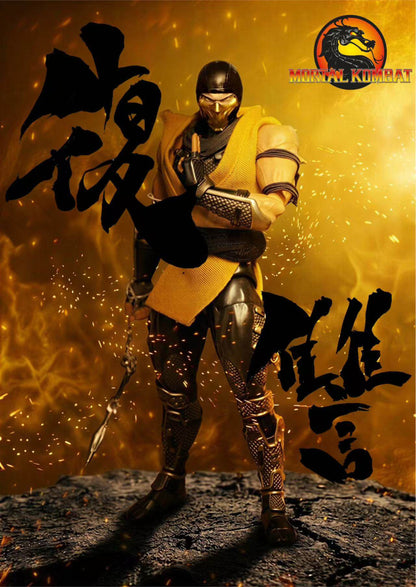 Custom 1/12 Clothing for Mortal Kombat Scorpion / Ninja Gaiden Ryu Hayabusa