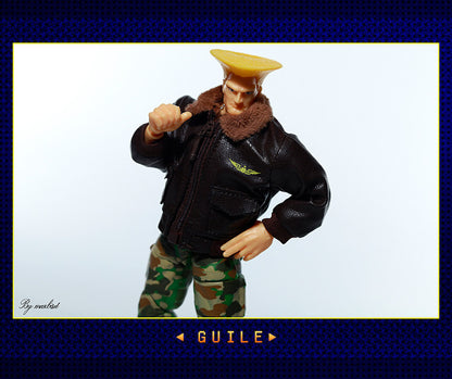 Custom 1/12 Clothing Accessories for Jada Toys Guile