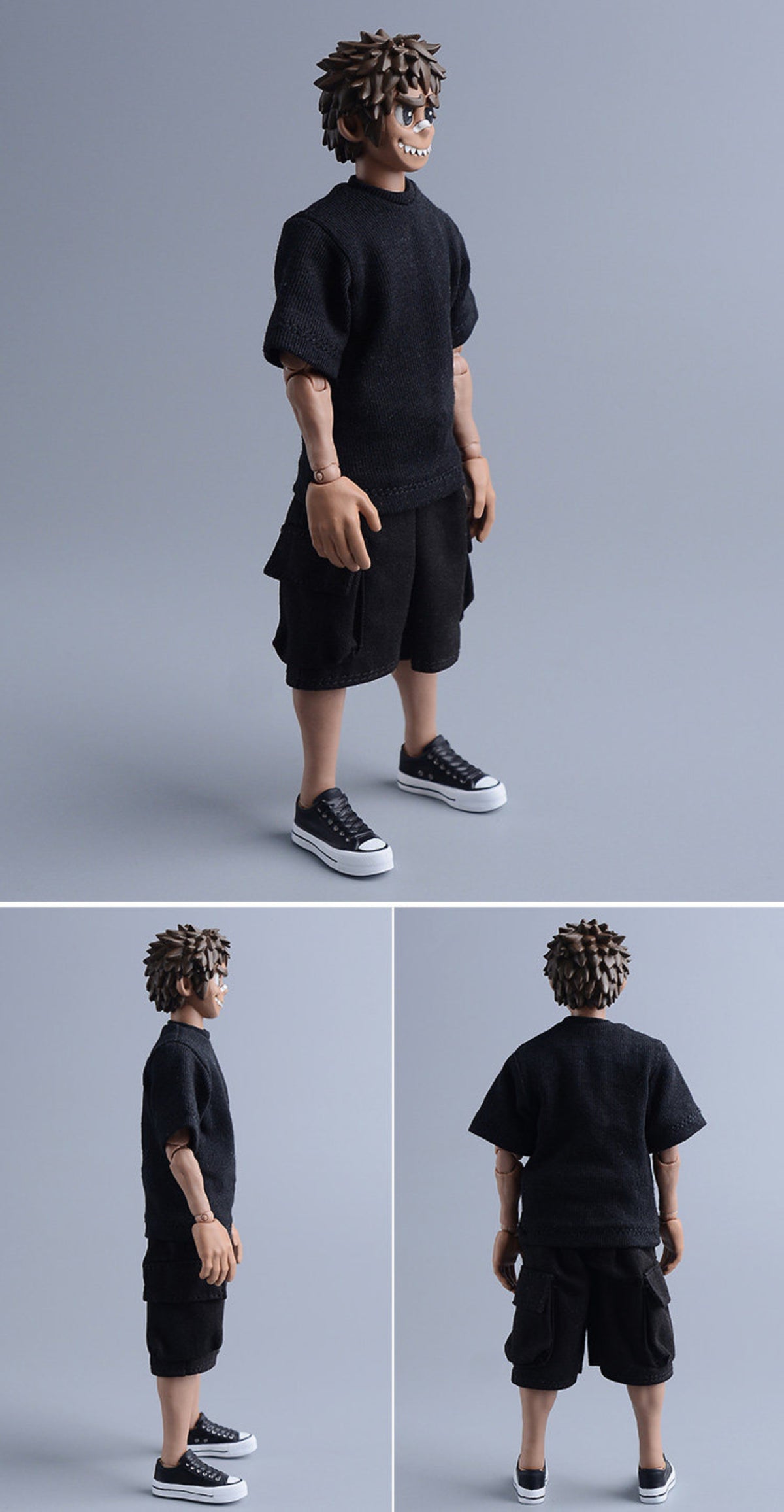 Custom 1/12 Clothing Accessories Sneakers for 1/12 Scale Action Figure