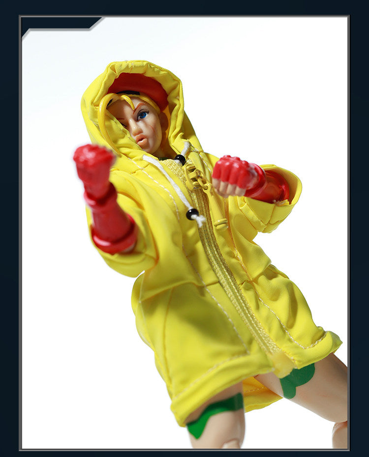 Custom 1/12 Clothing Accessories for Jada Toys Cammy Yellow Coat