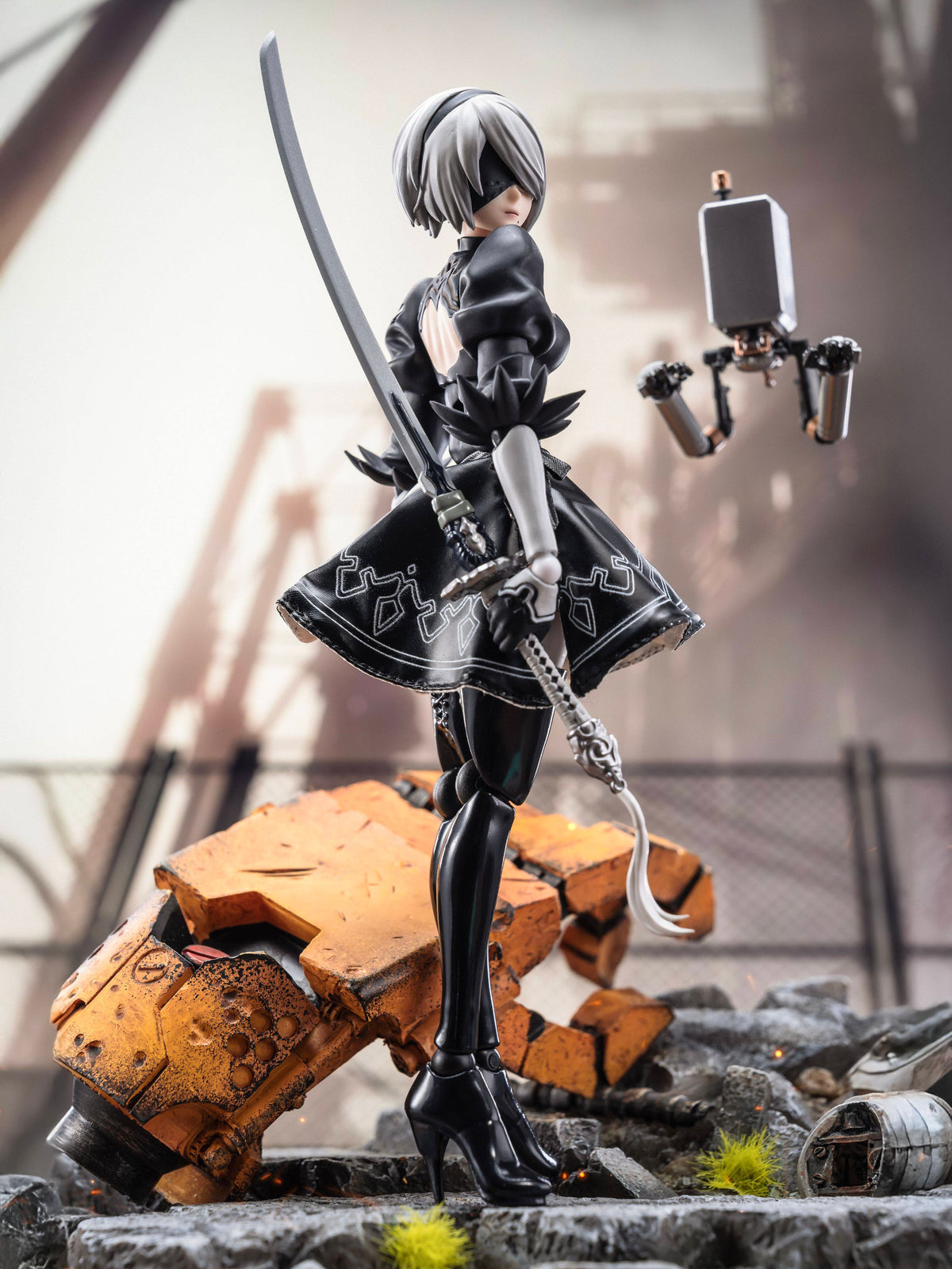 Custom 1/12 Clothing Skirt for figma 2b