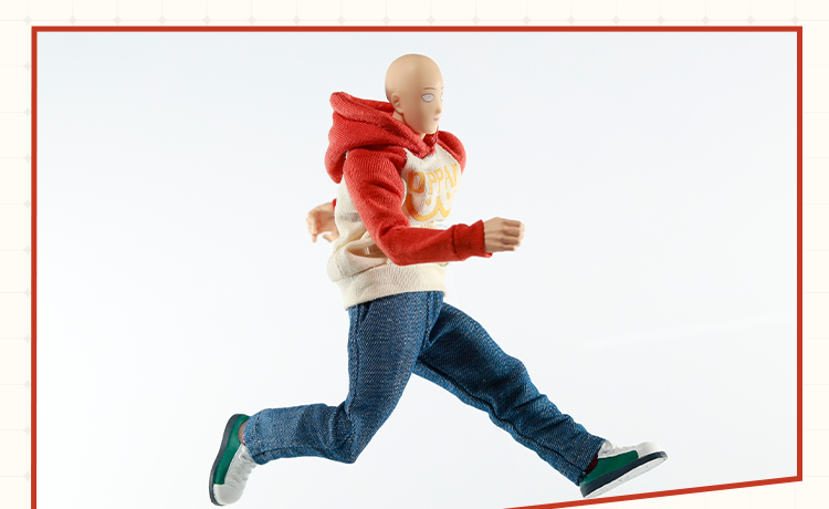 Custom 1/12 Clothing Accessories for Revoltech Saitama