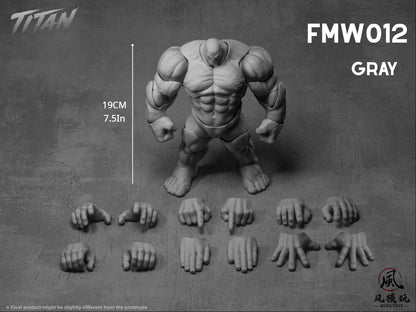 (Pre-Order) Wind toys 1/12 Titan action figure 7.5in FMW009-012