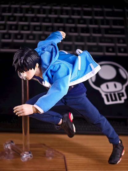 Custom 1/12 Clothing for Solo Leveling Sung Jinwoo (Vtoys Body)