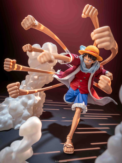 Custom 1/12 Clothing Accessories Clothes for S.H.Figuarts Luffy Alabasta Arc