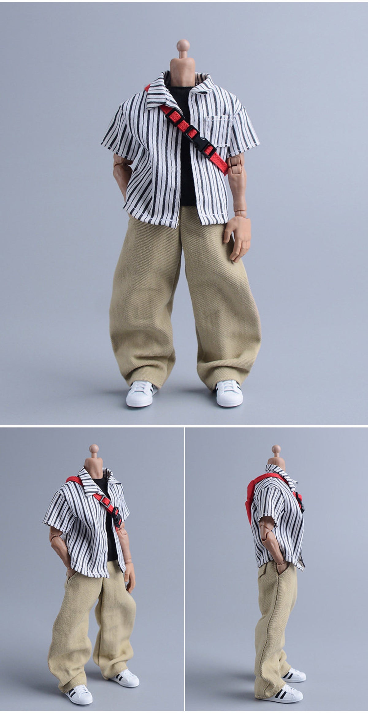 Custom 1/12 Clothing Accessories Skate Shoes for 1/12 Scale Action Figure