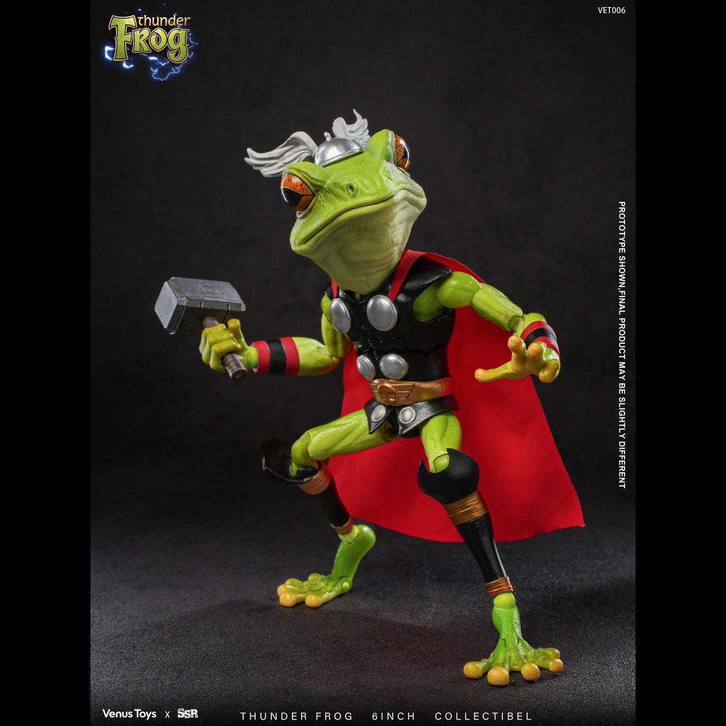 (Pre-Order) Venus Toys x SSR Toys Thunder Frog Action Figure