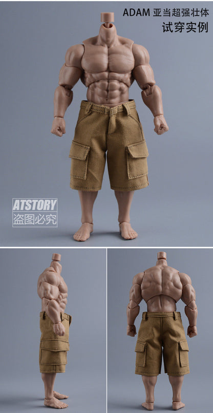 Custom 1/12 Clothing Accessories Short for 1/12 Scale Strong Body