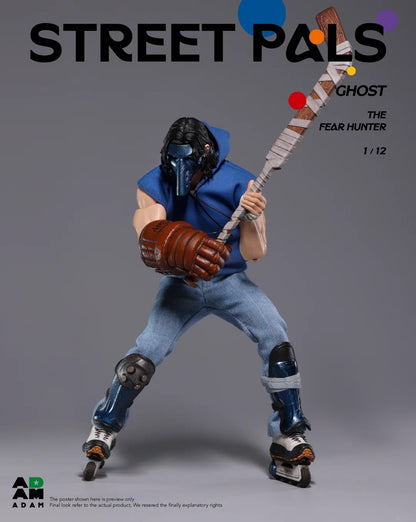 (Pre-Order) ADAM 1/12 Street Pals "Fear Hunter" Ghost Action figure