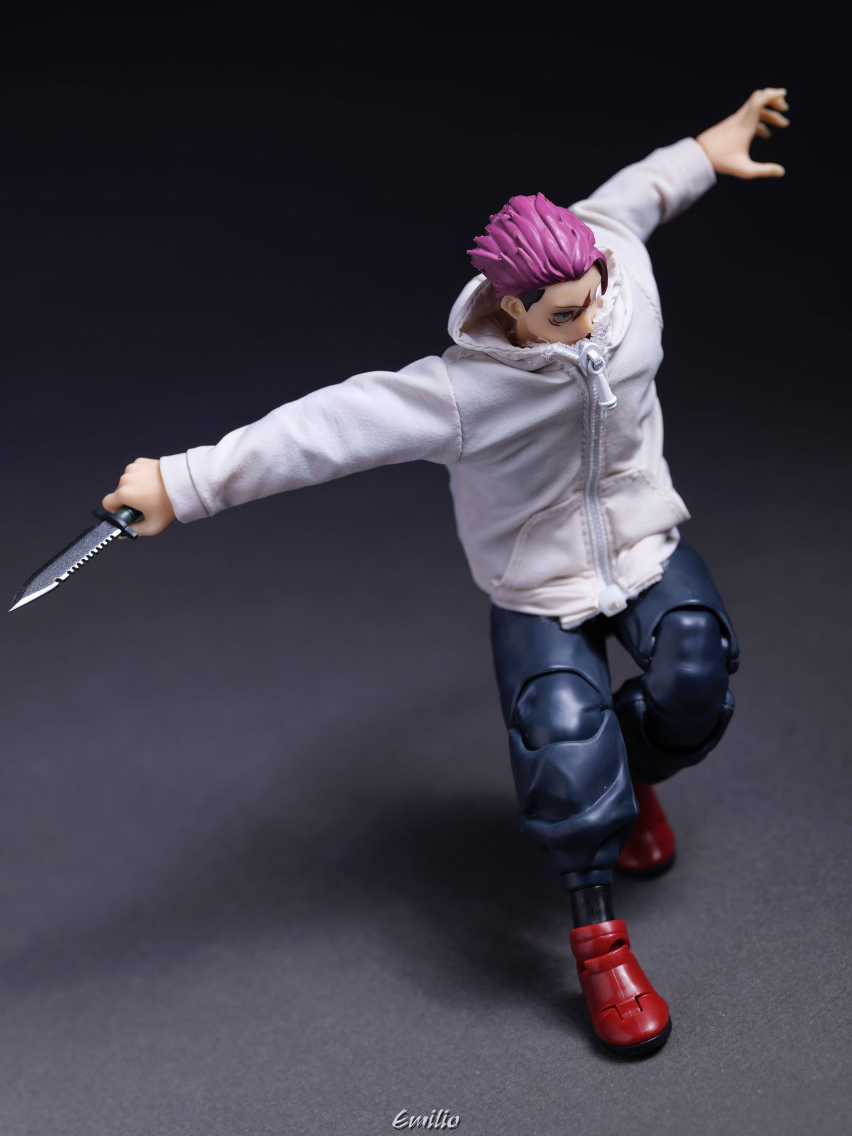 Custom 1/12 Clothing for SHF Jujutsu Kaisen Yuji Itadori