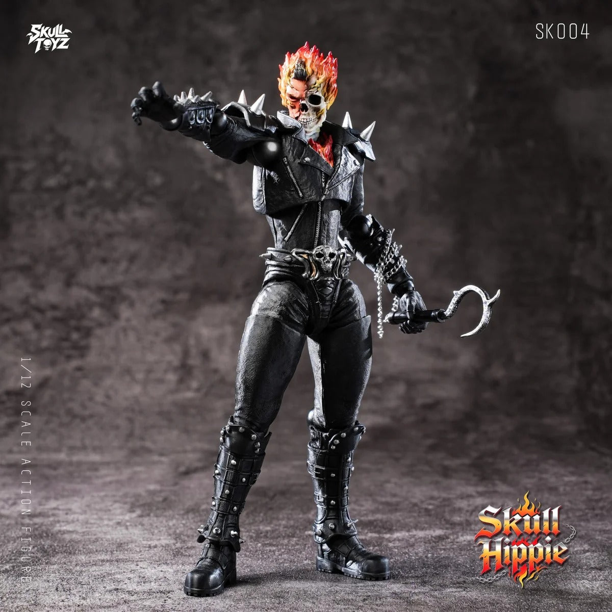 (Pre-Order) Skull Toyz 1/12 Skull Hippie Action Figure