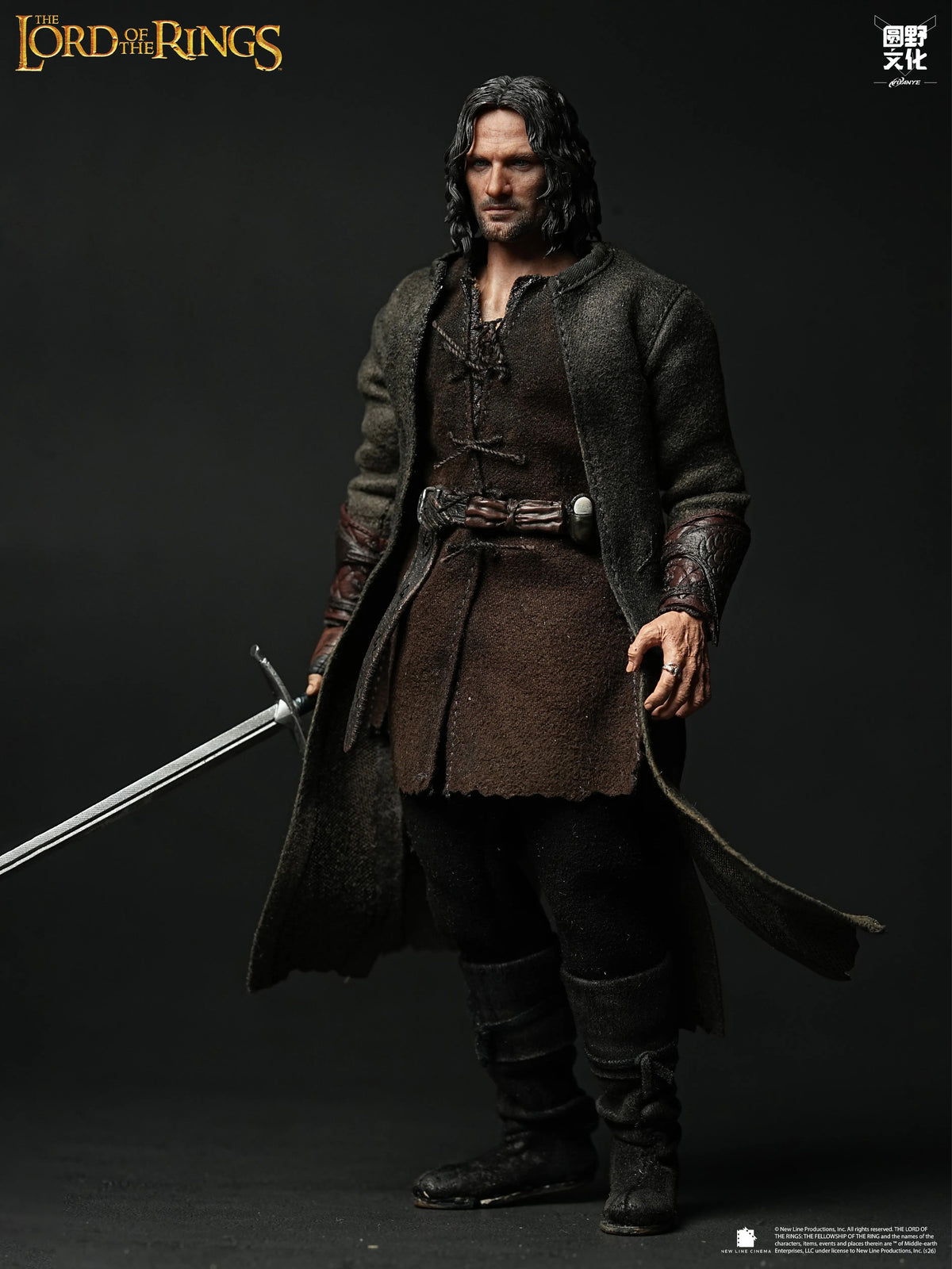 (Pre-Order) NOTTAA XTREME x YuanYe - 1/12 The Lord of the Rings - Aragorn (Standard Edition) Action Figure
