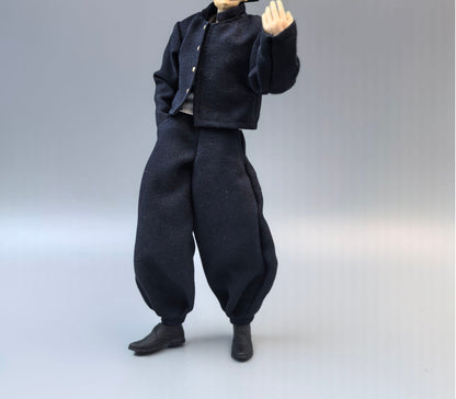Custom 1/12 Clothing School Uniform for Action Figures